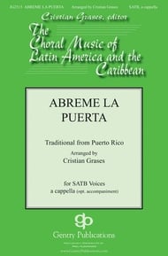 Abreme la Puerta SATB choral sheet music cover Thumbnail